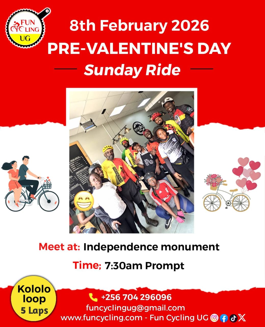 PRE-VALENTINES DAY - Sunday Ride