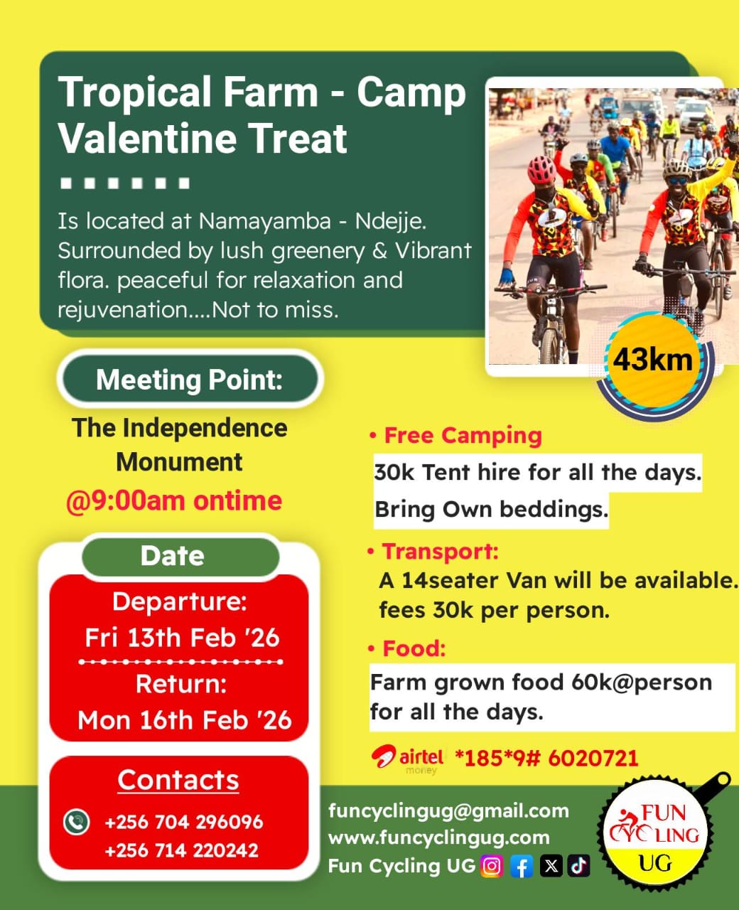 TROPICAL FARM - CAMP VALENTINE TREAT