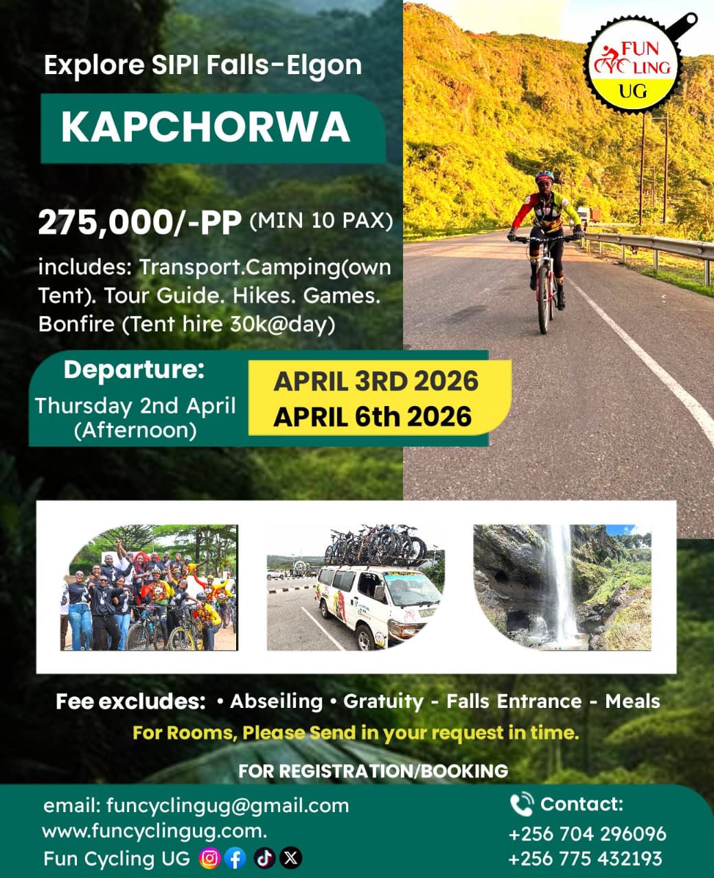 Explore Sipi with FCU this Easter season